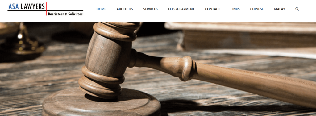 ASA Lawyers Homepage