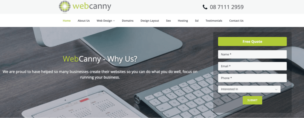 WebCanny Homepage