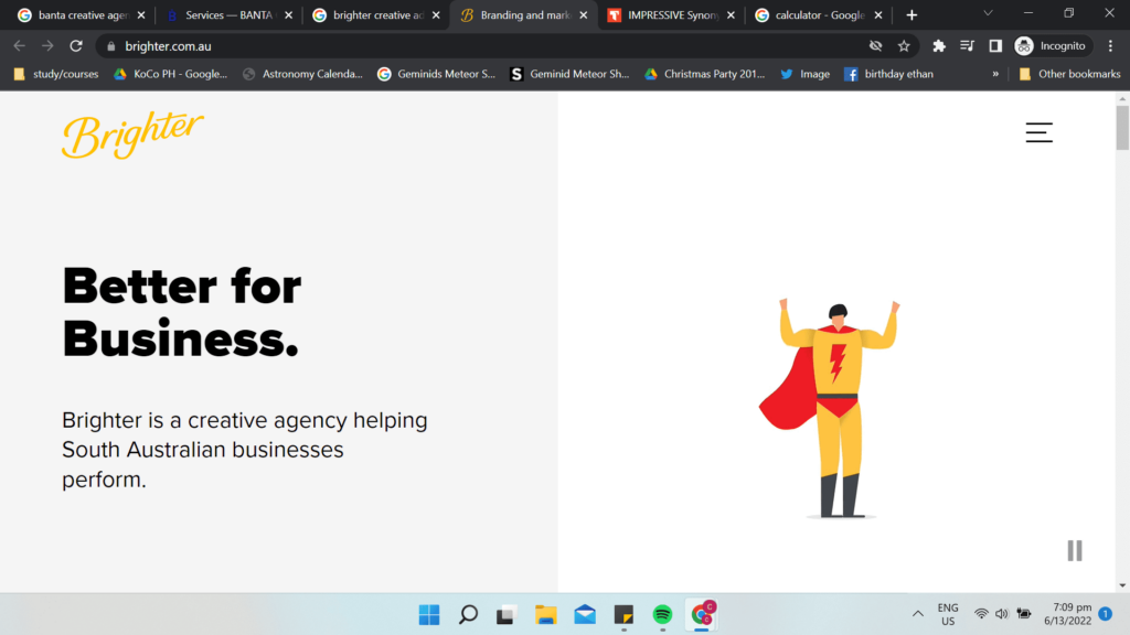 Brighter Homepage