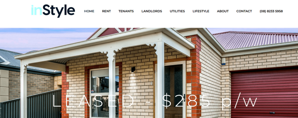 InStyle Property Management Adelaide Homepage
