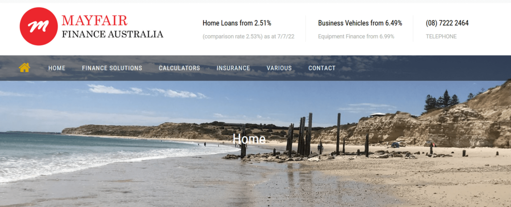 Mayfair Finance Brokers Australia Homepage