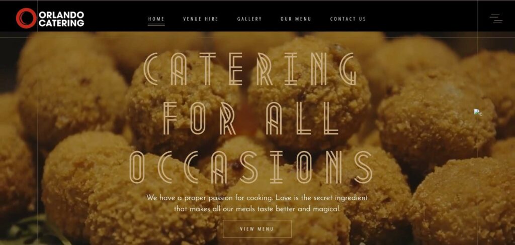 Orlando Catering Homepage