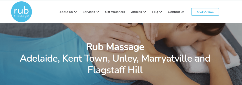 Rub Massage Adelaide Homepage