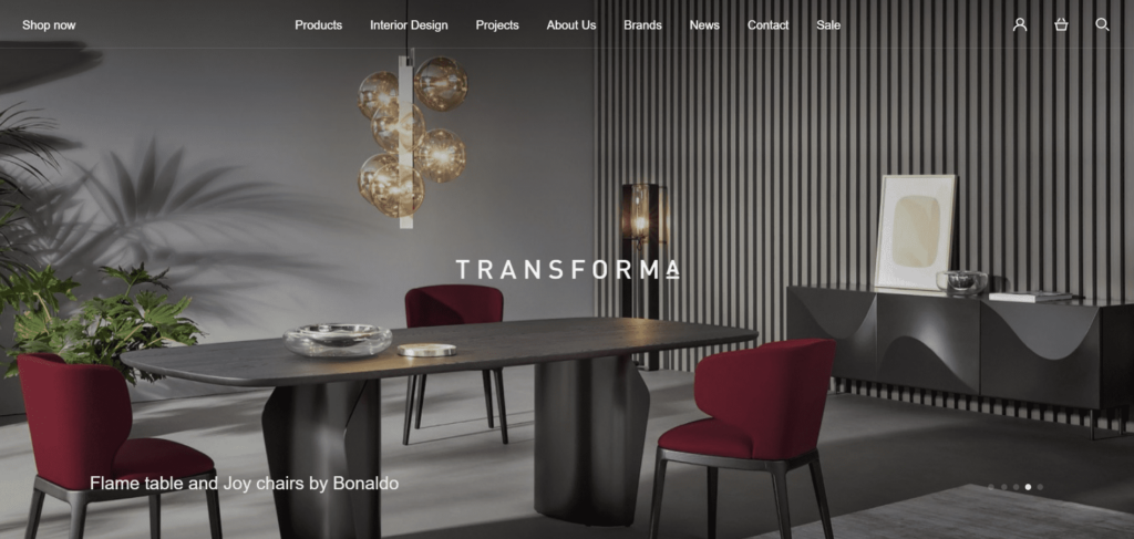 Transforma Homepage