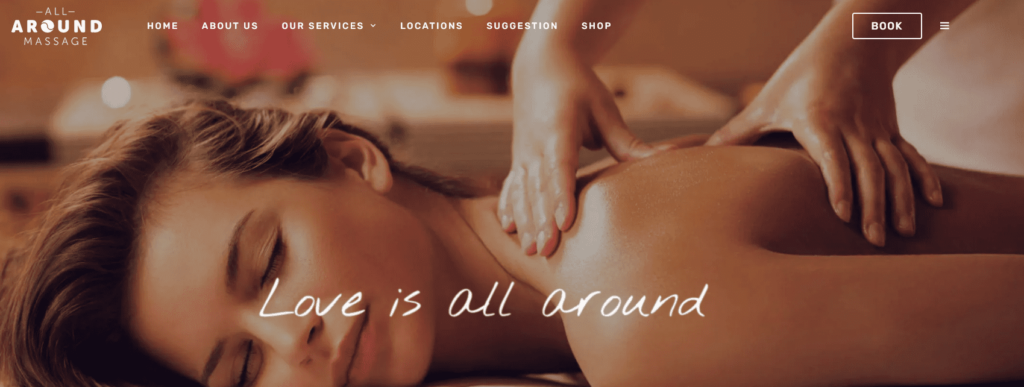 All Around Massage Homepage