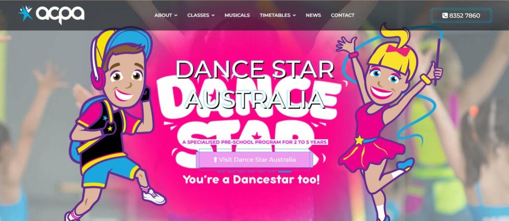 ACPA Dance Class Homepage