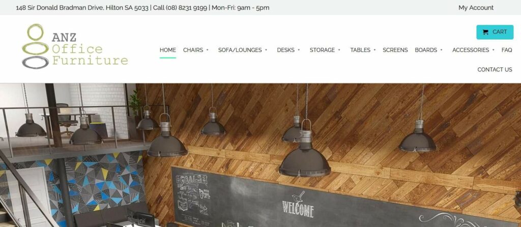 ANZ Office Furniture Homepage
