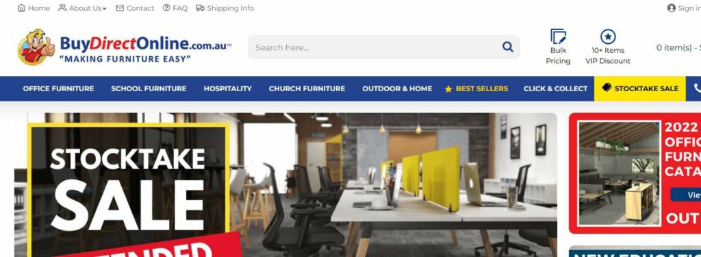 Buy Direct Online Office Furniture, Desks & Chairs Adelaide Homepage