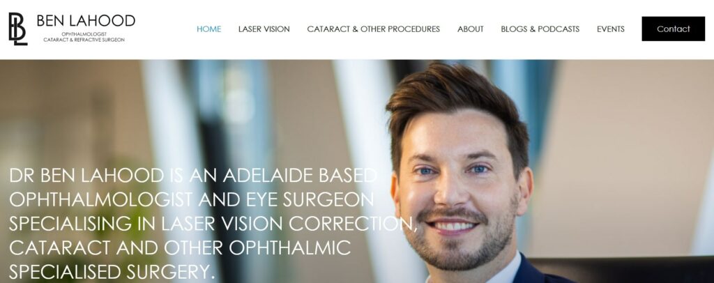 Dr Ben LaHood Homepage