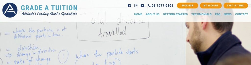 Grade A Tuition - Math Tutors Homepage
