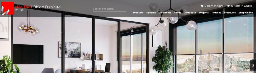Mile End Office Furniture Homepage