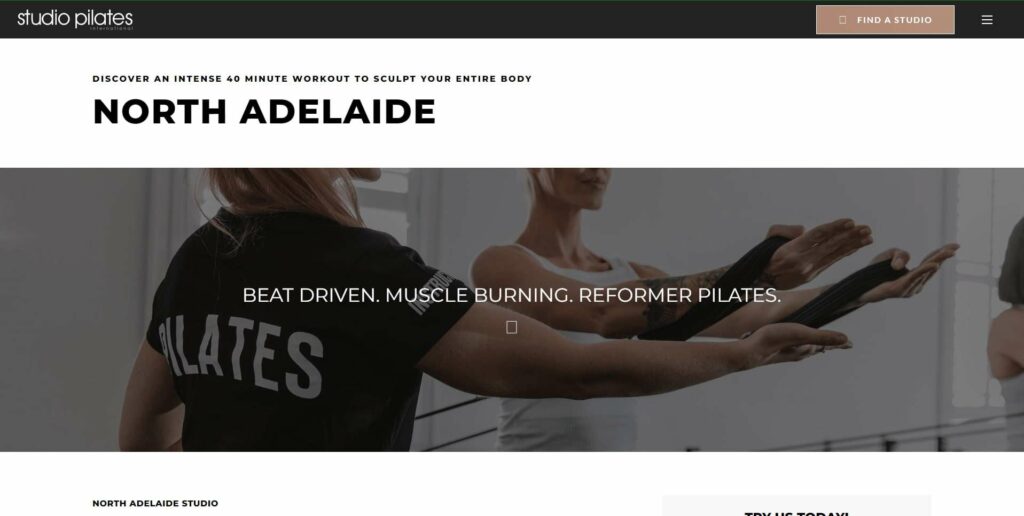 Studio Pilates International North Adelaide Homepage