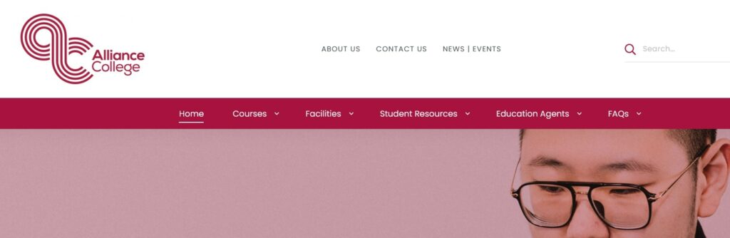 Alliance College Adelaide Main Campus Homepage