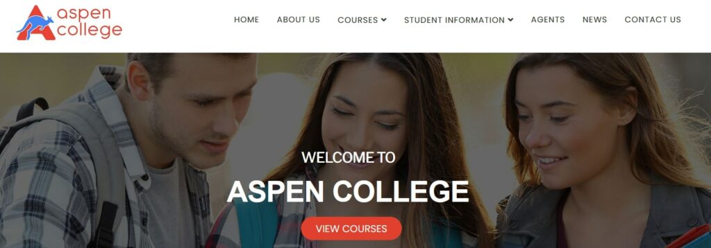 Aspen College Adelaide Homepage