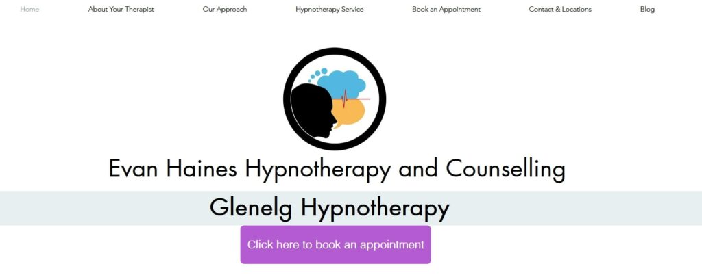 Evan Haines Hypnotherapy Homepage