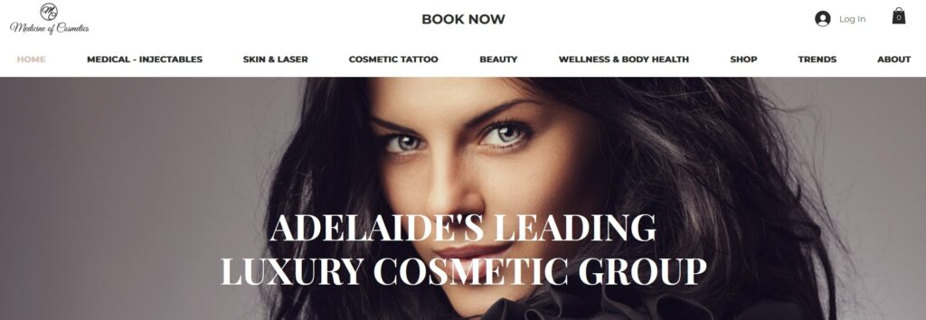 Medicine of Cosmetics' Homepage
