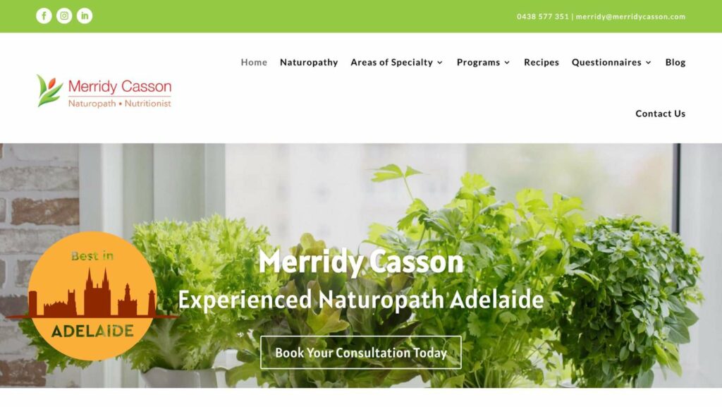 Merridy Casson' Homepage