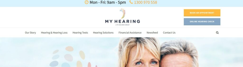 My Hearing Adelaide' Homepage