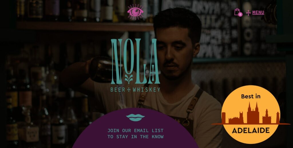 NOLA Adelaide Homepage