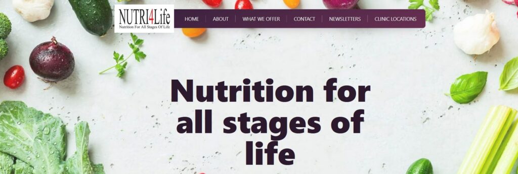 Nutri4Life Pty Ltd' Homepage