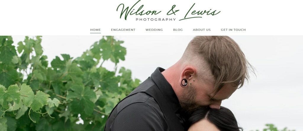 Wilson and Lewis Photography Homepage