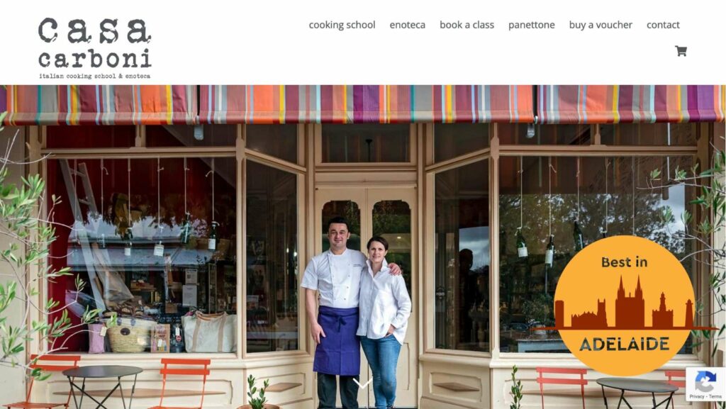 Casa Carboni Homepage