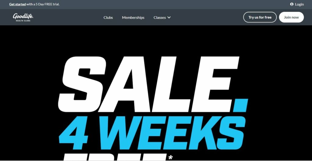 Goodlife Health Clubs Hindmarsh Homepage