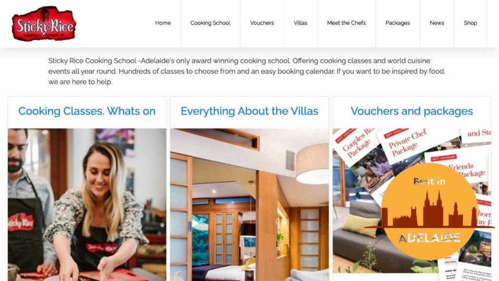 Sticky Rice Cooking School Homepage