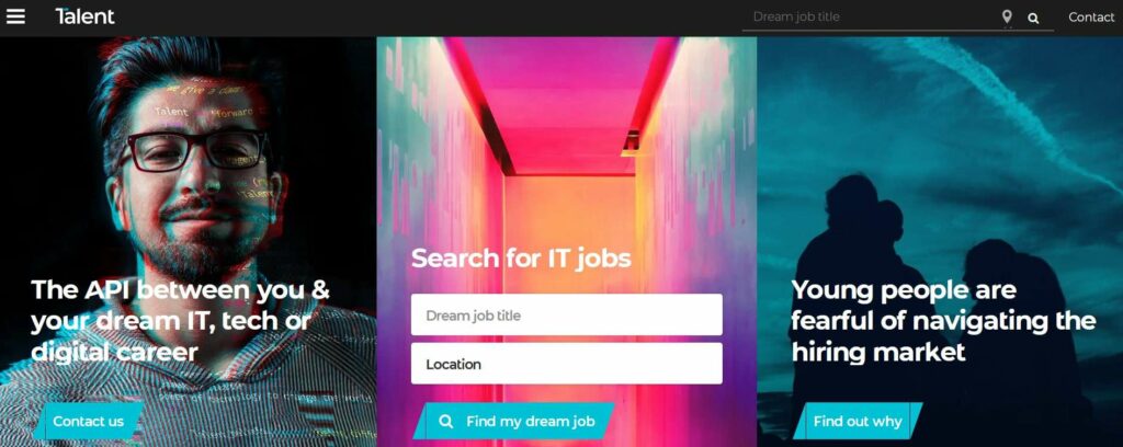 Talent International Homepage