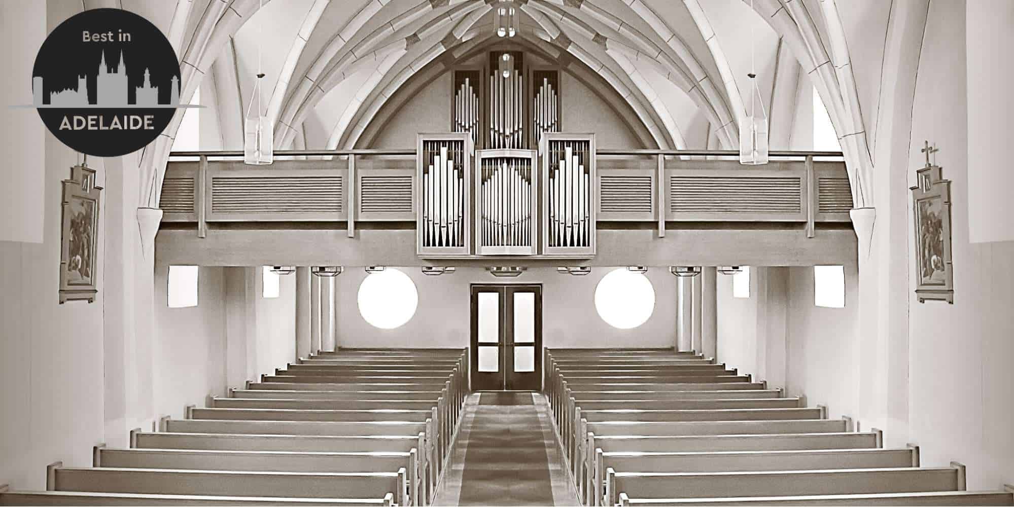 Why does Adelaide have so many churches