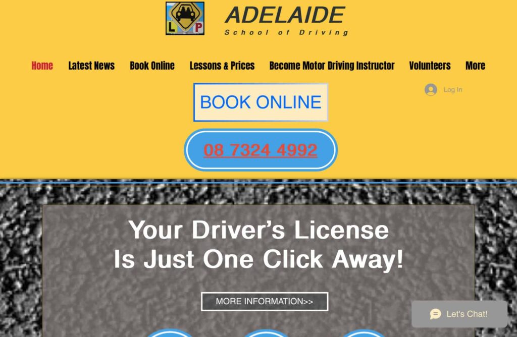 Adelaide School of Driving's Homepage