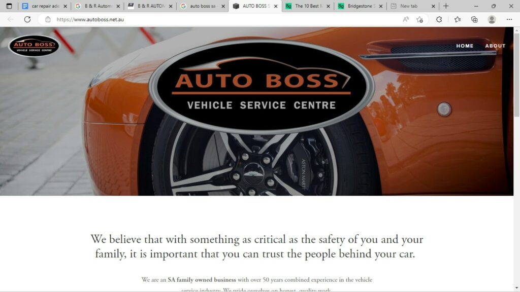 Auto Boss SA's Homepage