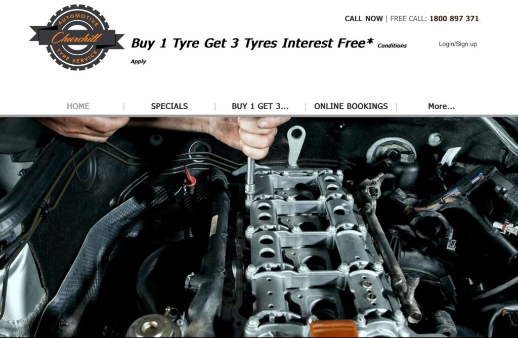 Churchill Automotive & Tyre Service's Homepage