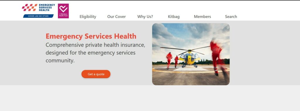 Emergency Services Health's Homepage