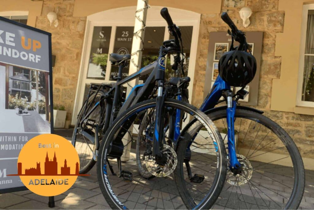 Hire an e-bike in Hahndorf and explore the town