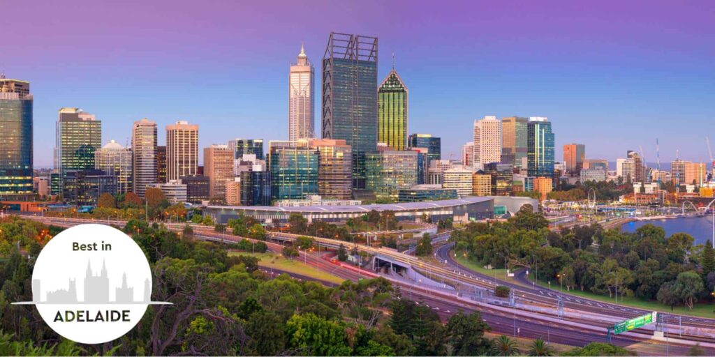 How is Perth’s transportation system