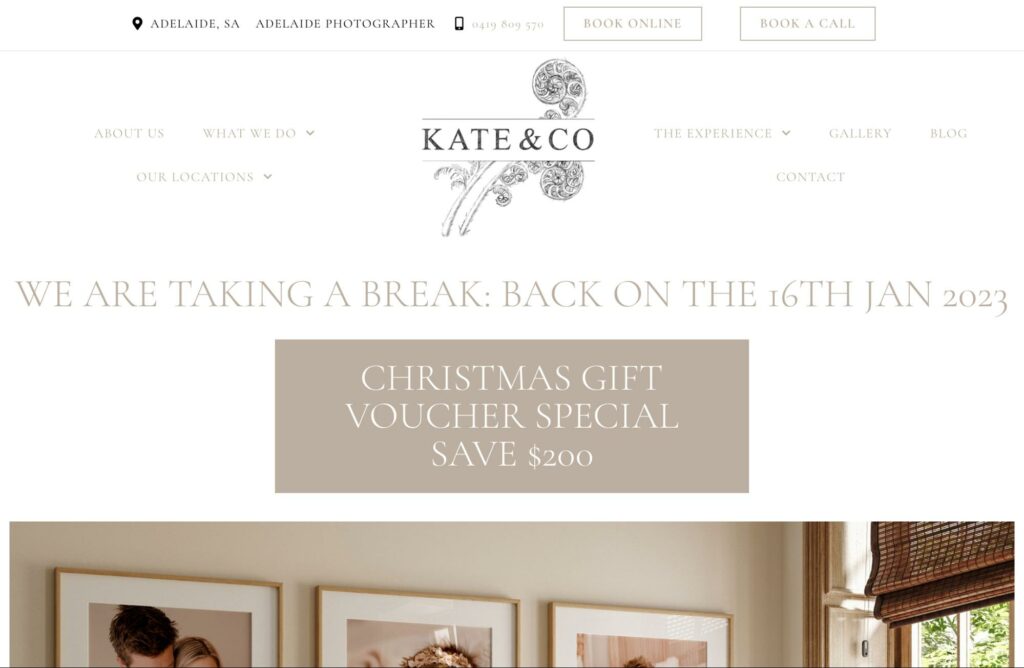 Kate & Co. Family Photographers Homepage