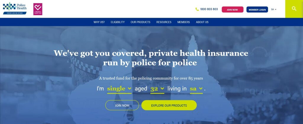 Police Health Fund's Homepage