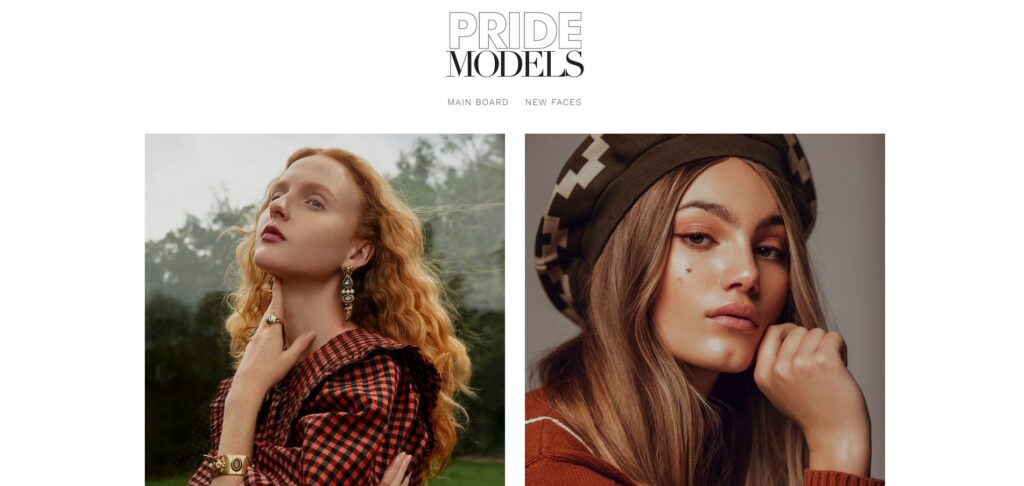 Pride Models Homepage