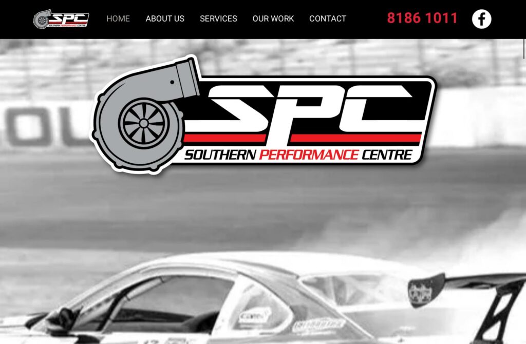 Southern Performance Centre's Homepage