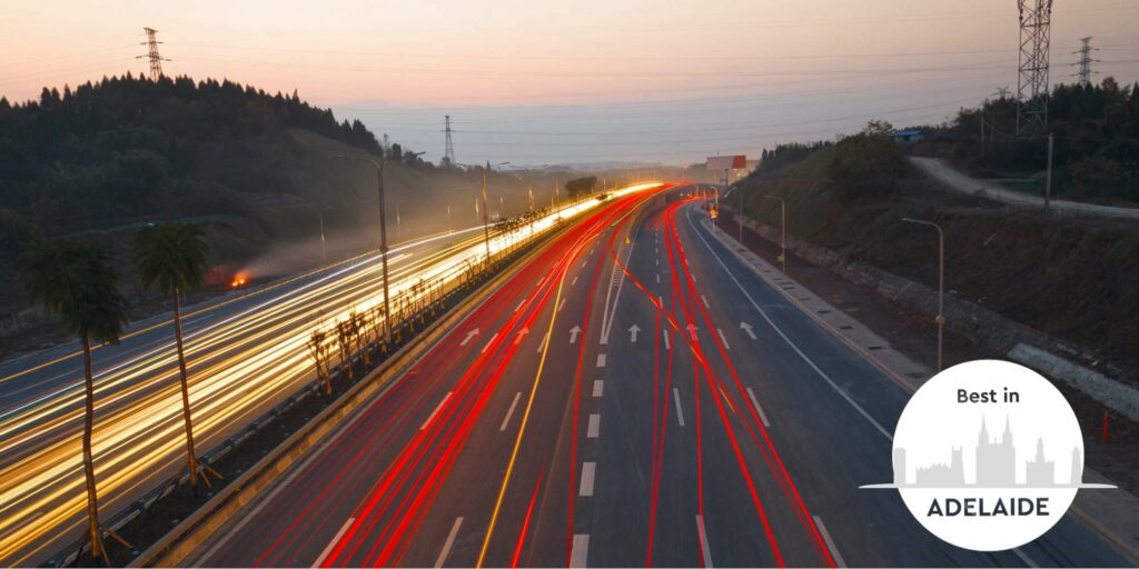 Which has better transportation between Adelaide and Perth