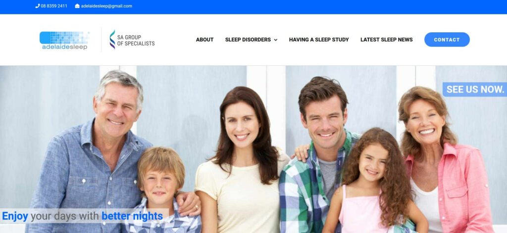 Adelaide Sleep's Homepage
