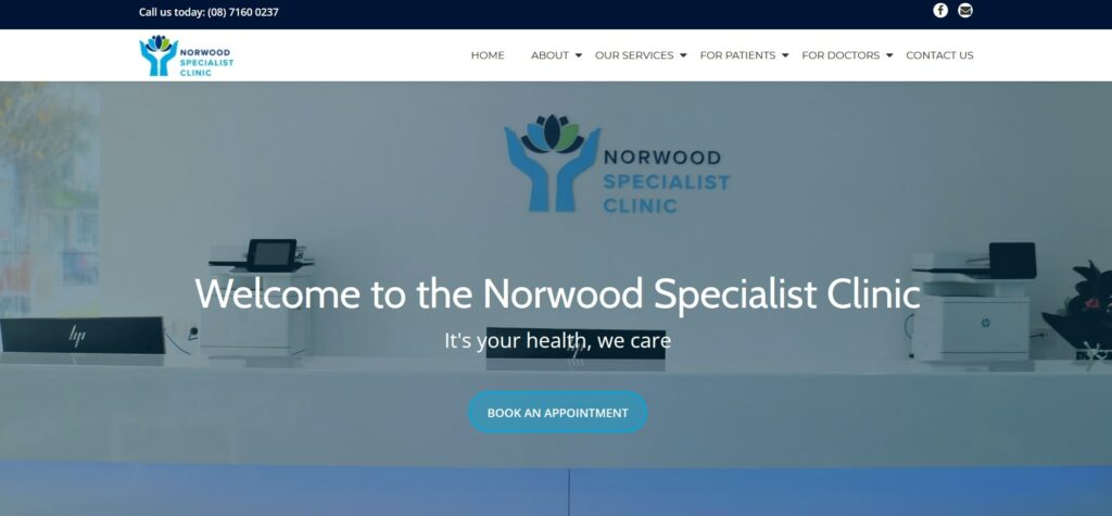Norwood Specialist Clinic & Adelaide Sleep & Respiratory Centre's Homepage