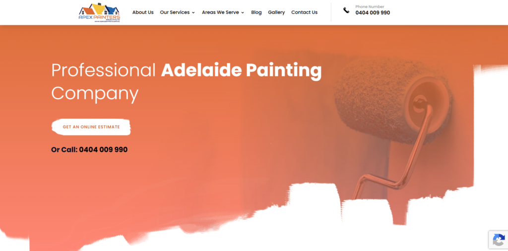 apex painters homepage