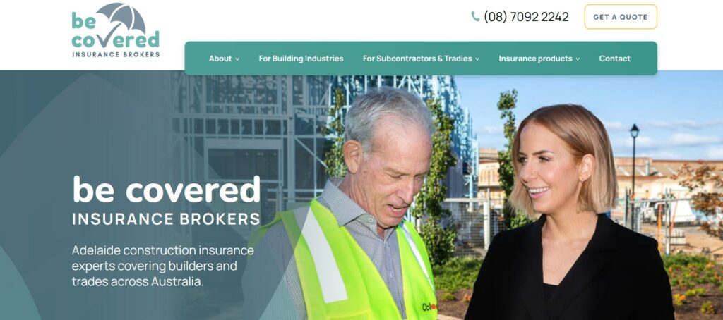 Be Covered Insurance Brokers Adelaide's Homepage