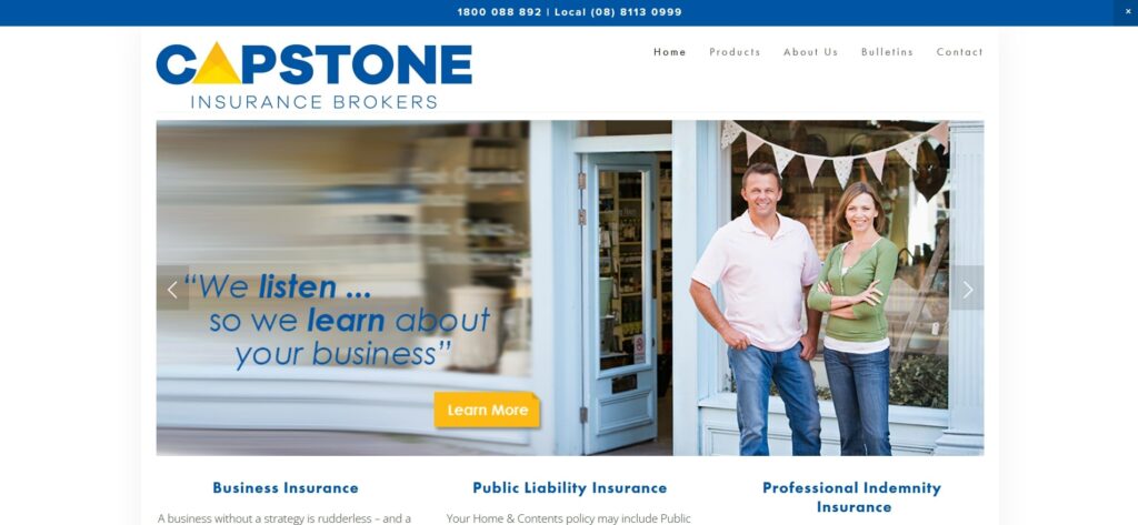 Capstone Insurance Brokers's Homepage