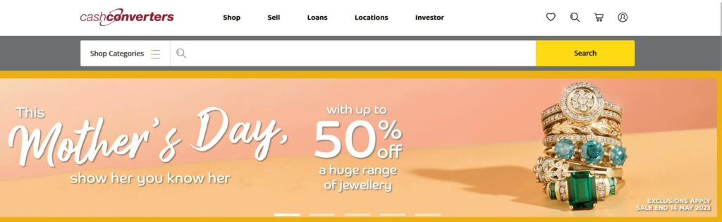 Cash Converters's Homepage