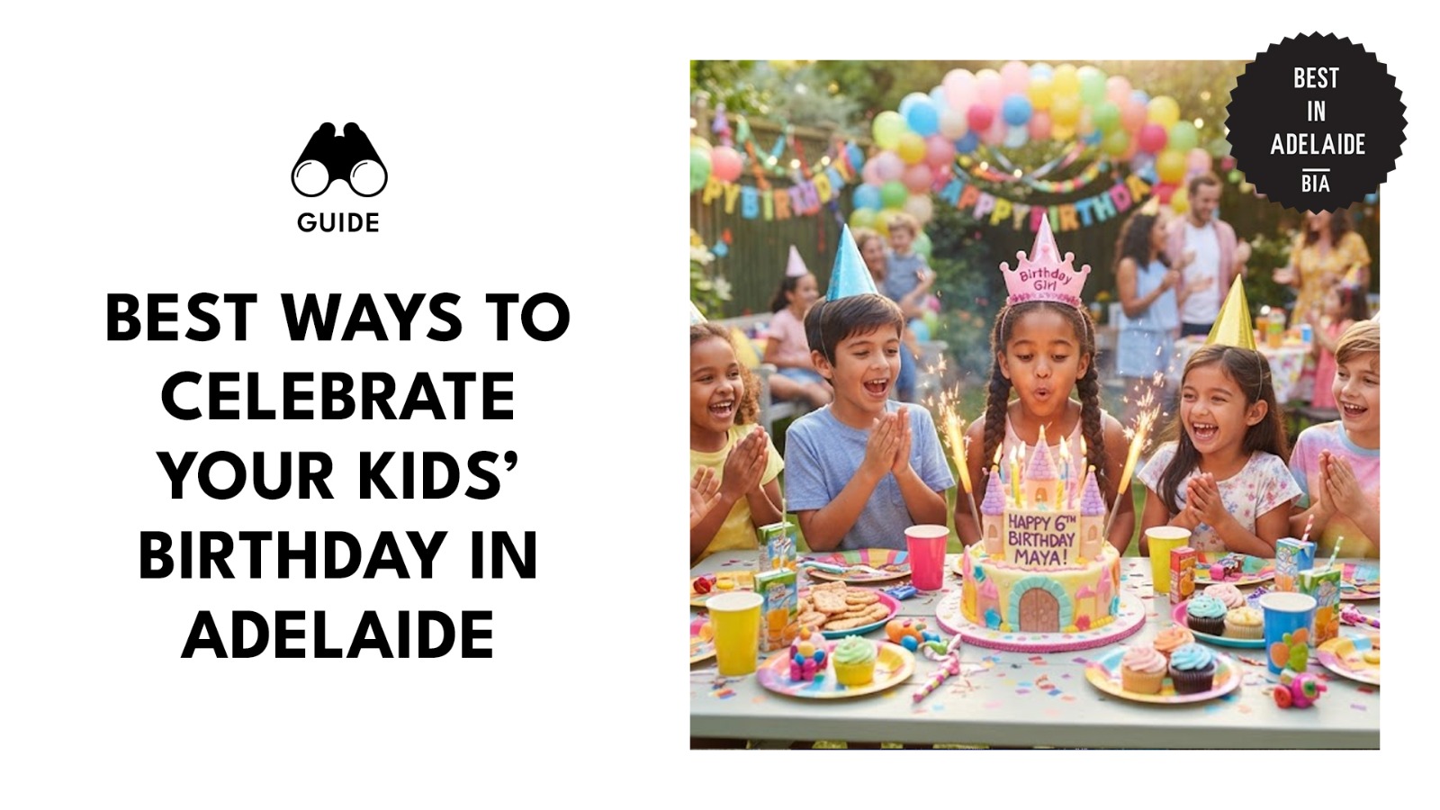 best birthday party ideas adelaide