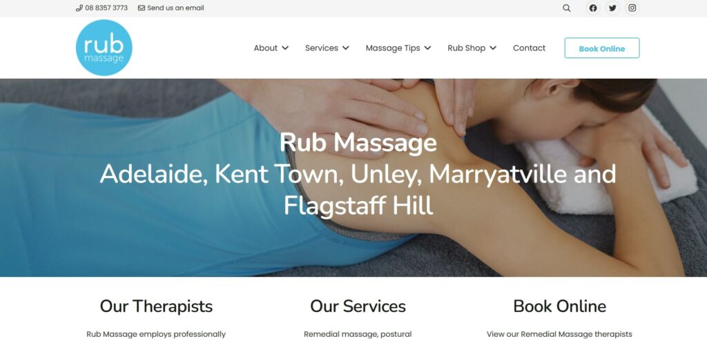 Rub Massage Adelaide