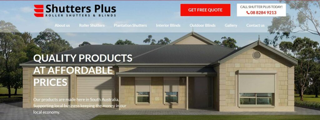 Shutters Plus